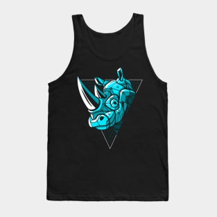 Cyber Rhino Punk Tank Top